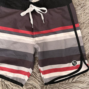 EZEKIEL MENS SWIMMING BOARD TRUNKS SHORTS Multi Colors Stripes SIZE 30